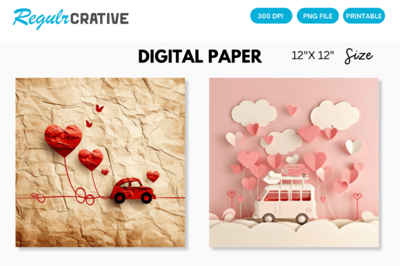 Download Valentines Day Love Pink Digital Paper - Pink digital paper Collection