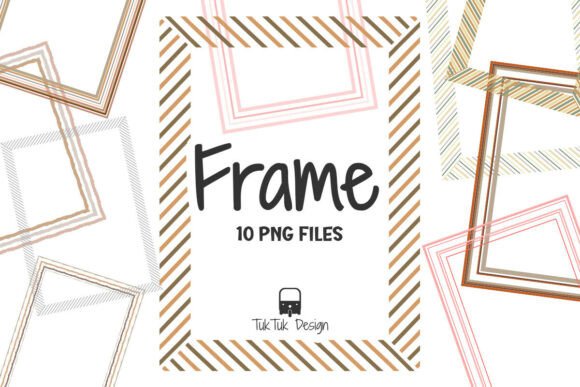 Download Colorful Rectangle Frame Border PNG Set - Rectangle frame Collection