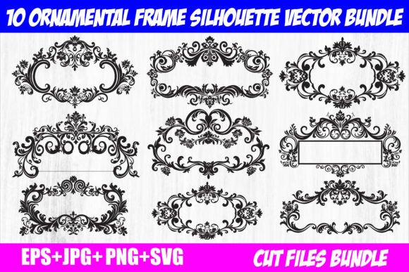 Download Ornamental Frame Vector Bundle - Ornamental frame Collection