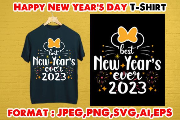 Download Happy New Year's Day T- Shirt - Premium Resources