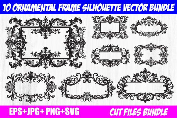 Download Ornamental Frame Vector Bundle - Ornamental frame Collection