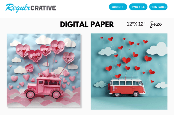 Download Valentines Day Love Pink Digital Paper - Pink digital paper Collection