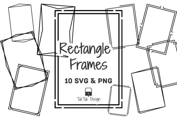 Download Rectangle Frames Border SVG &amp; PNG - Rectangle frame Collection