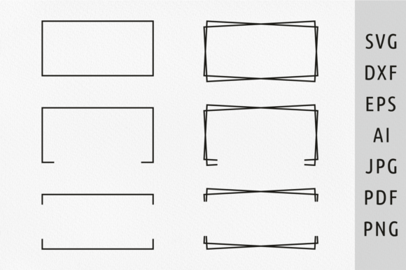 Download Rectangle Frame Border SVG Bundle - Rectangle frame Collection