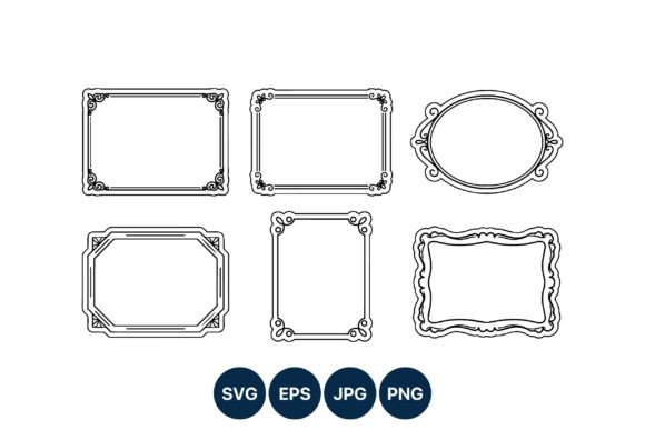 Download Vintage Ornamental Frame Collection - Ornamental frame Collection