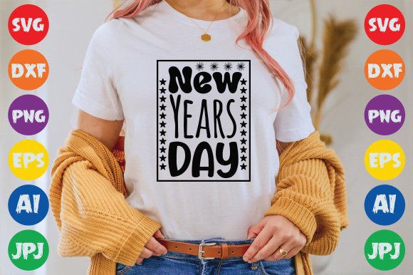 Download New Years Day Svg Design - Premium Bundle