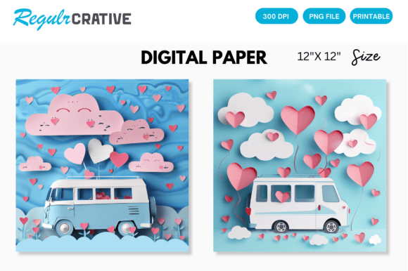 Download Valentines Day Love Pink Digital Paper - Pink digital paper Collection