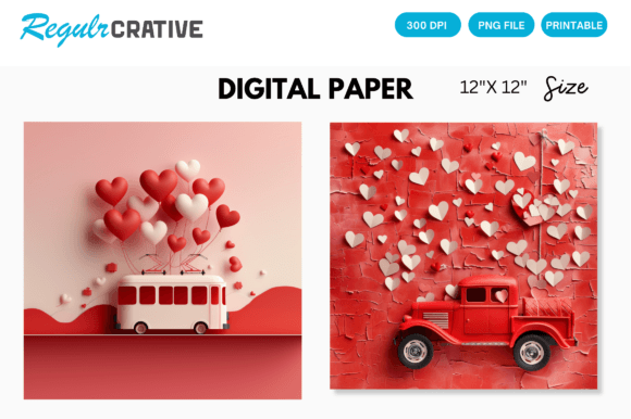 Download Valentines Day Love Pink Digital Paper - Pink digital paper Collection