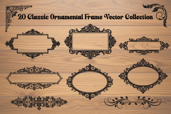 Download Classic Ornamental Frame Vector - Ornamental frame Collection