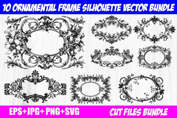 Download Ornamental Frame Vector Bundle - Ornamental frame Collection