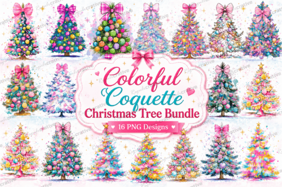 Download Pastel Christmas Tree Sublimation PNG - Christmas tree Collection